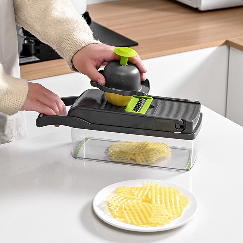 Mandoline 7 en 1 Coupe-Tout